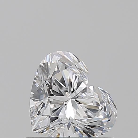 0.71ct Heart D VS2 Natural Diamond