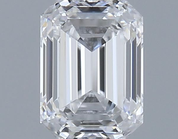 0.51ct Emerald D VVS1 Natural Diamond