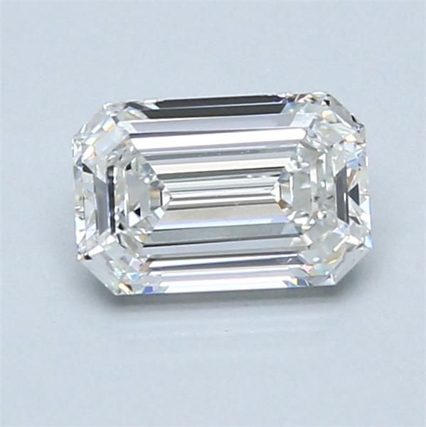 1ct Emerald F VS2 Natural Diamond