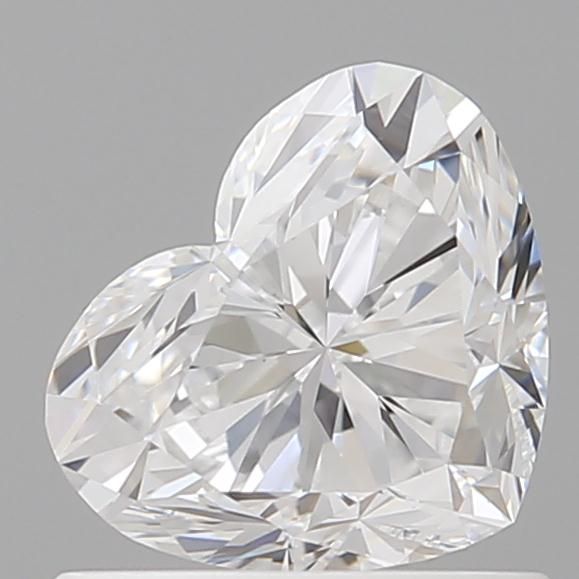 0.7ct Heart D VS1 Natural Diamond