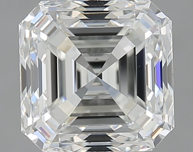 2.01ct Asscher I VVS2 Natural Diamond