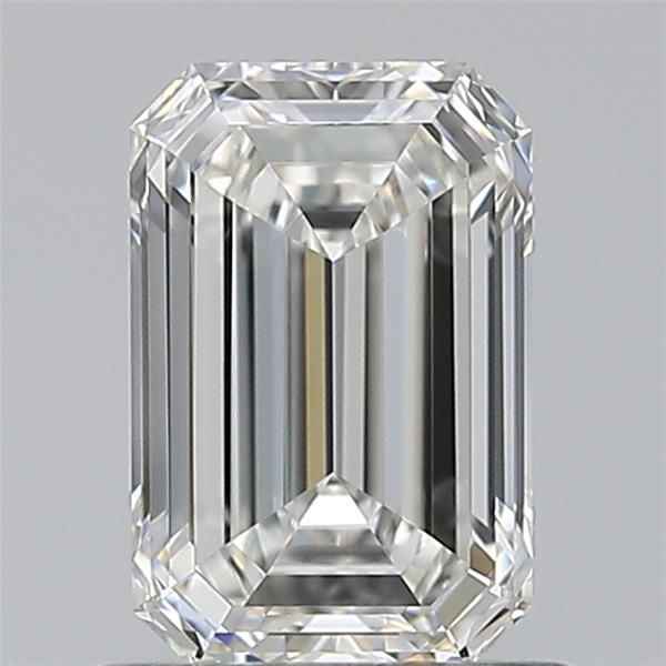0.9ct Emerald H IF Natural Diamond