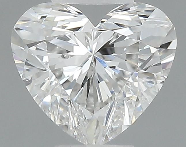 0.57ct Heart F VVS2 Natural Diamond
