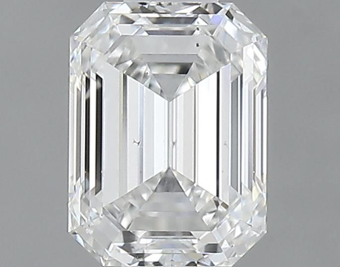 0.7ct Emerald F VS2 Natural Diamond