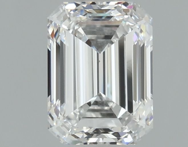 0.81ct Emerald D VS2 Natural Diamond