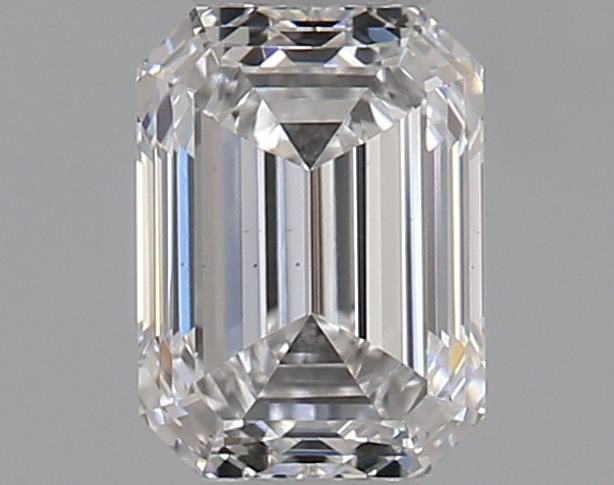 0.6ct Emerald E VS2 Natural Diamond
