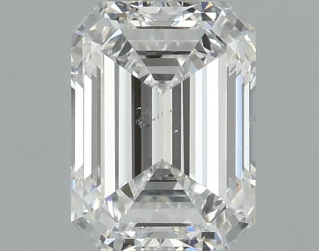 0.7ct Emerald D SI1 Natural Diamond