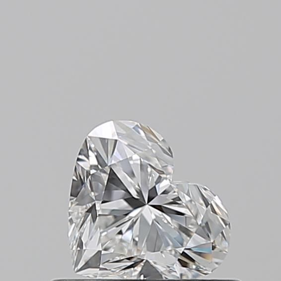 0.51ct Heart F VVS1 Natural Diamond