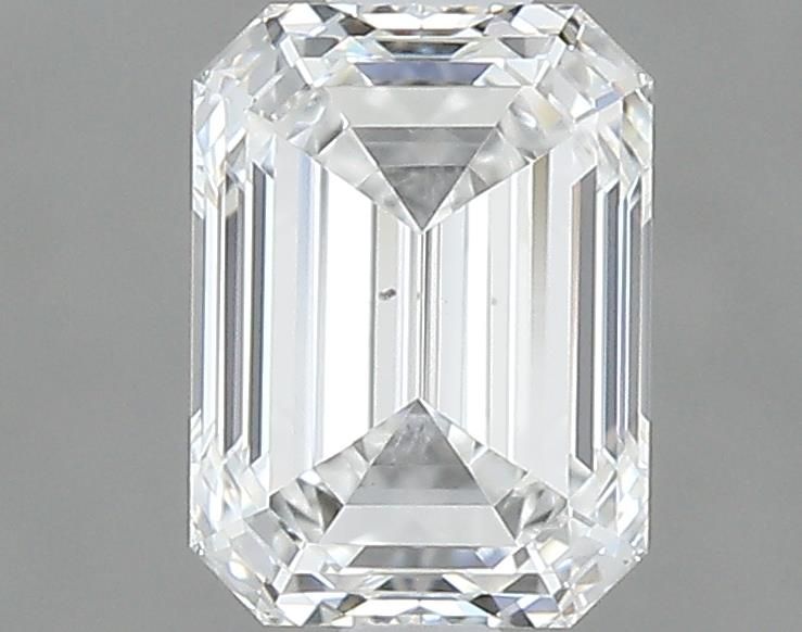 0.51ct Emerald F VS2 Natural Diamond
