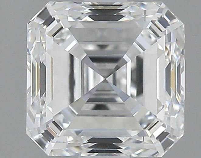 0.71ct Asscher F FL Natural Diamond