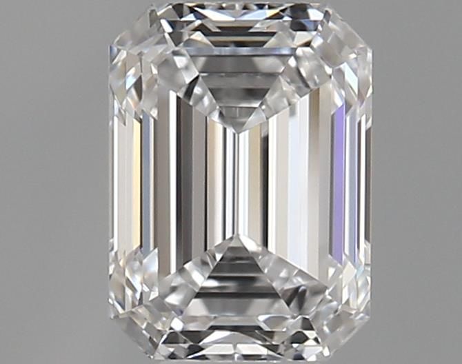 0.7ct Emerald D VVS1 Natural Diamond