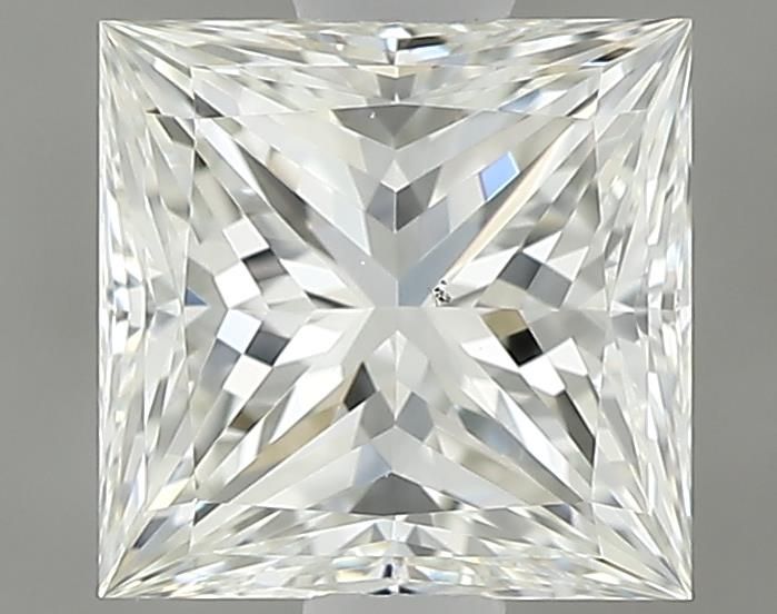 0.81ct Princess J VS2 Natural Diamond