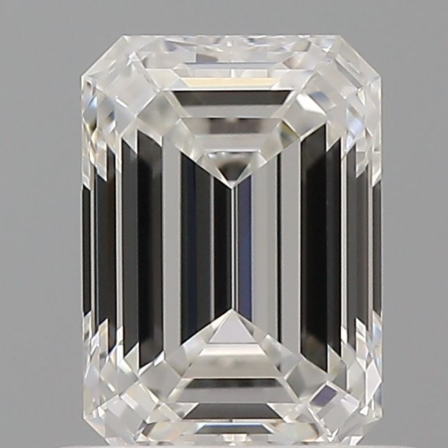 0.7ct Emerald F VVS1 Natural Diamond