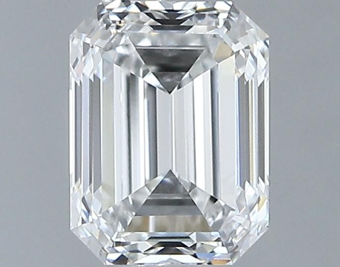 0.7ct Emerald E VVS1 Natural Diamond