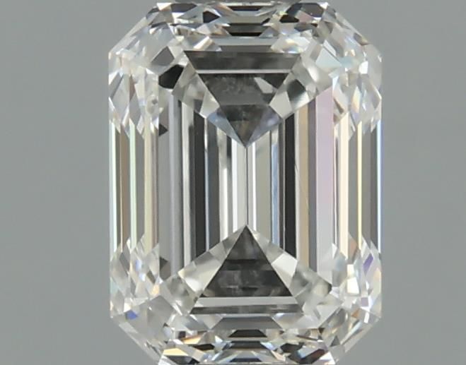 0.9ct Emerald F IF Natural Diamond