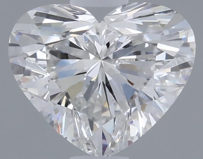 0.73ct Heart F VVS2 Natural Diamond
