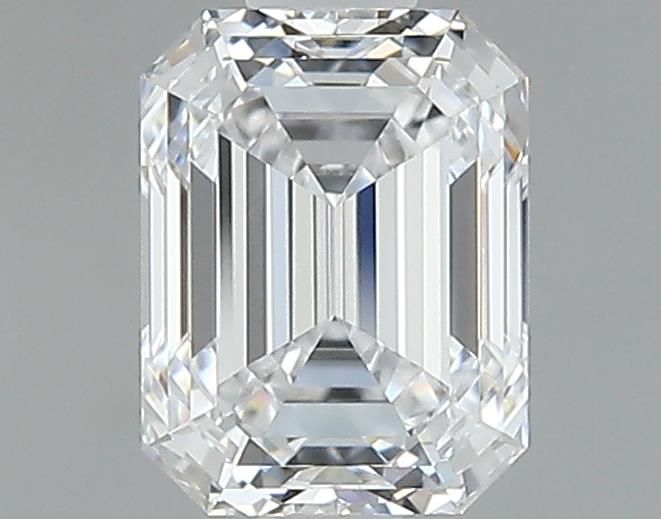 1ct Emerald D VVS2 Natural Diamond