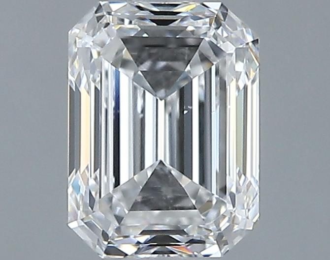 0.9ct Emerald D VS1 Natural Diamond