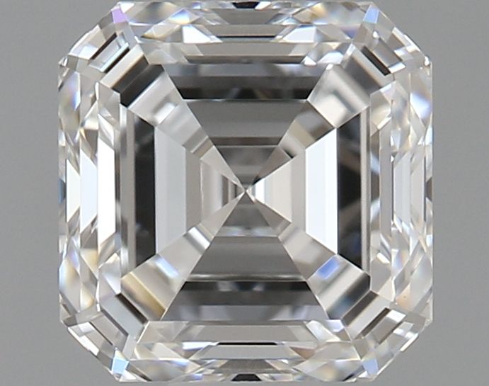 1ct Asscher E VVS2 Natural Diamond