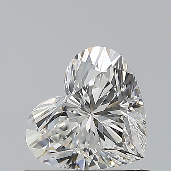 0.63ct Heart I VVS1 Natural Diamond