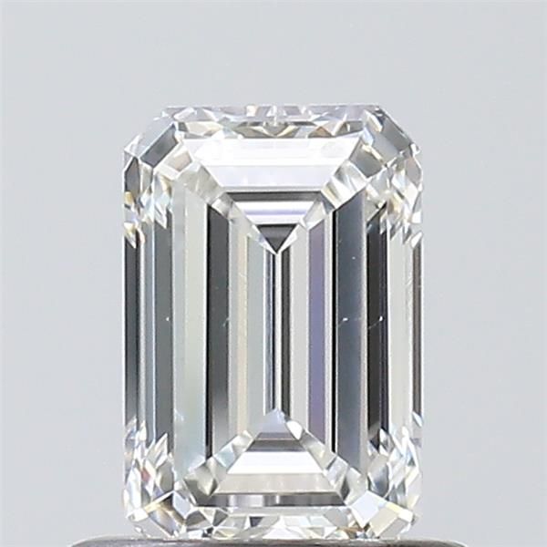 0.7ct Emerald F VS2 Natural Diamond