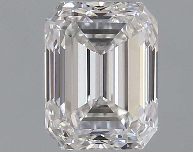 0.7ct Emerald F VS1 Natural Diamond