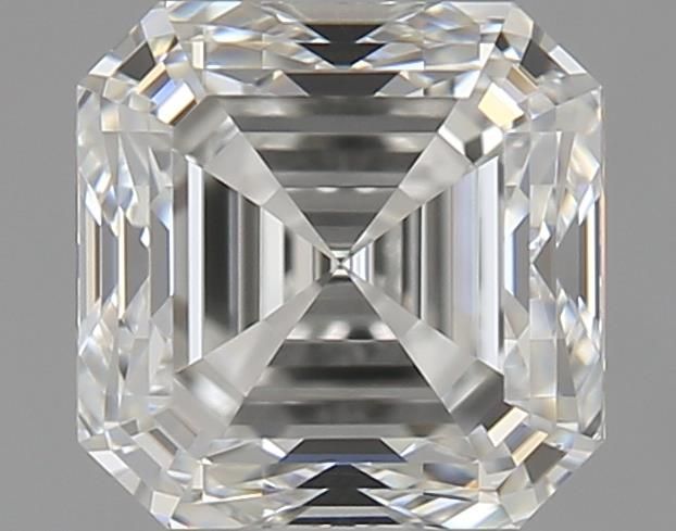 1ct Asscher H VVS2 Natural Diamond