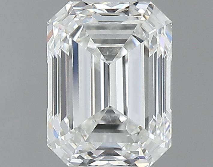 0.7ct Emerald F VVS1 Natural Diamond