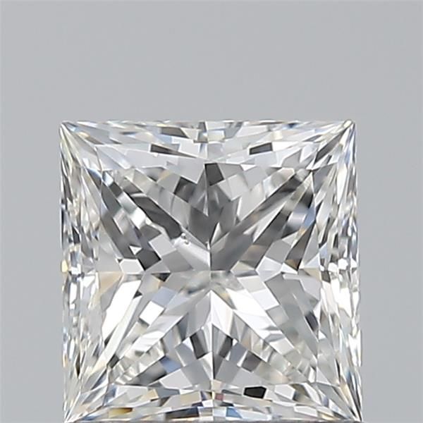 0.9ct Princess F SI1 Natural Diamond