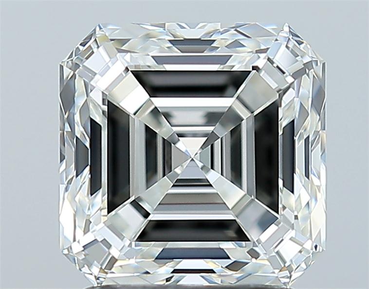 2.01ct Asscher H VVS1 Natural Diamond