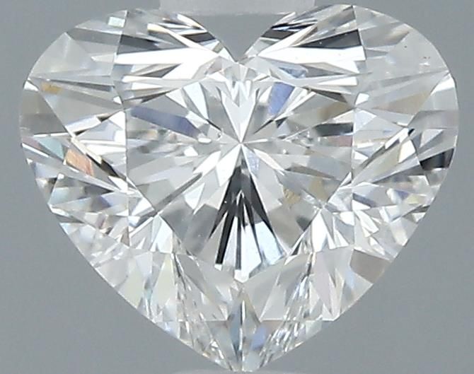 0.68ct Heart F VS2 Natural Diamond