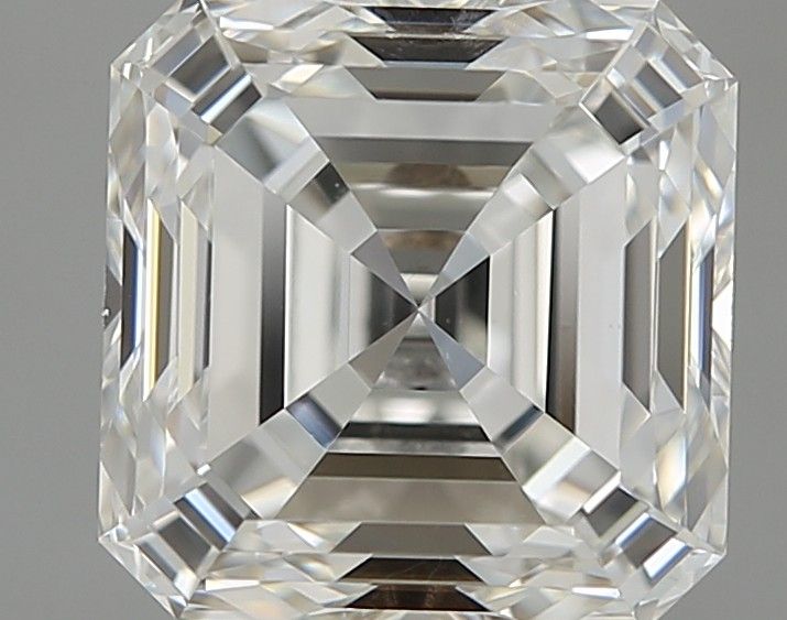 3.06ct Asscher H VVS2 Natural Diamond