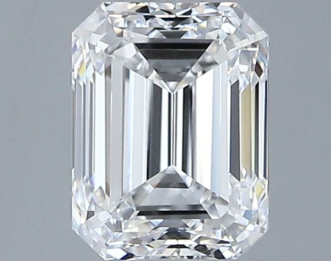 0.7ct Emerald D VVS1 Natural Diamond
