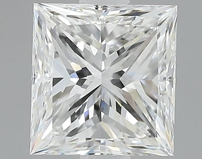 0.9ct Princess F VVS2 Natural Diamond