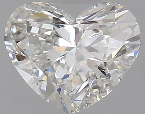 0.7ct Heart G VS2 Natural Diamond