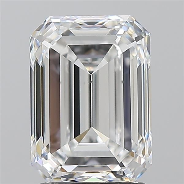 2.5ct Emerald E VS2 Natural Diamond