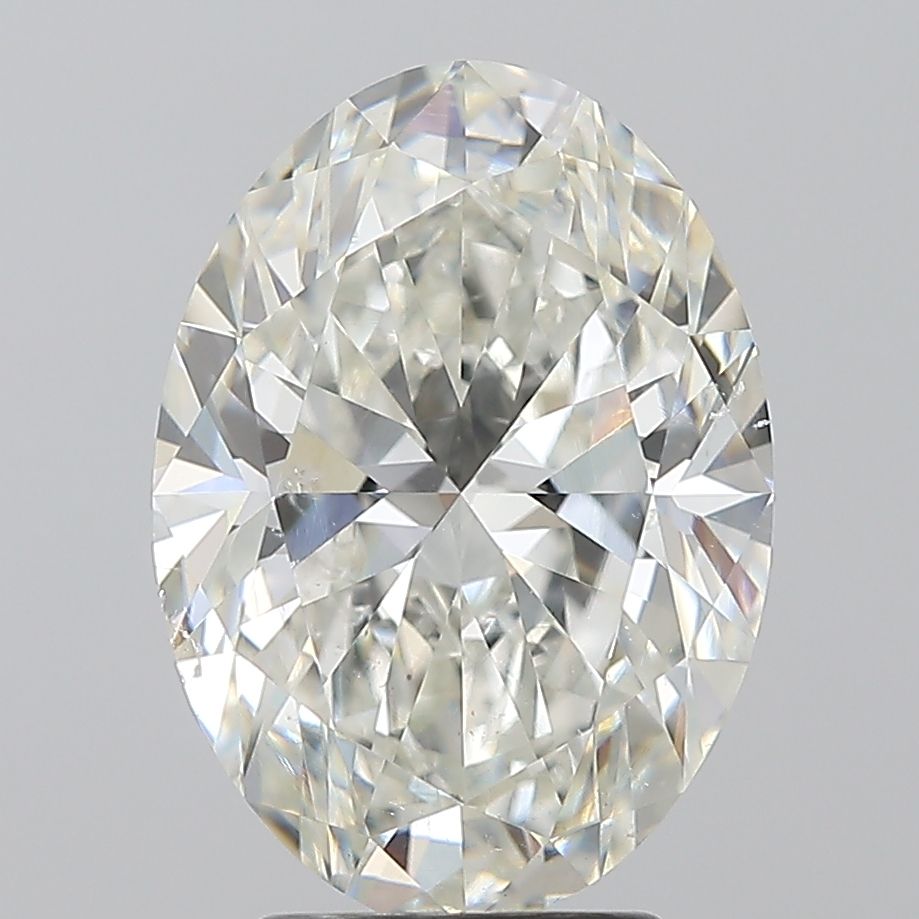 3.52ct Oval H SI1 Natural Diamond