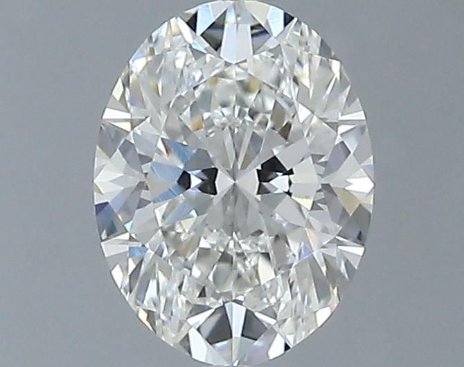 0.71ct Oval H VVS2 Natural Diamond