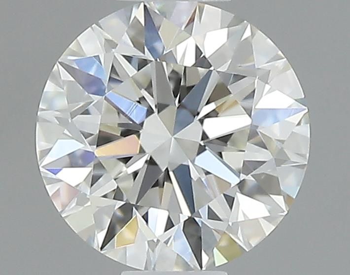 0.59ct Round H VVS2 Natural Diamond