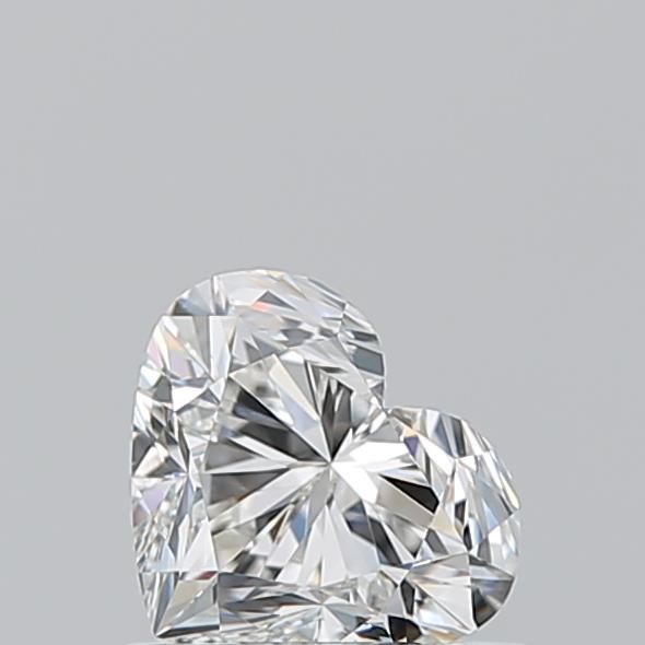 0.71ct Heart H VVS1 Natural Diamond