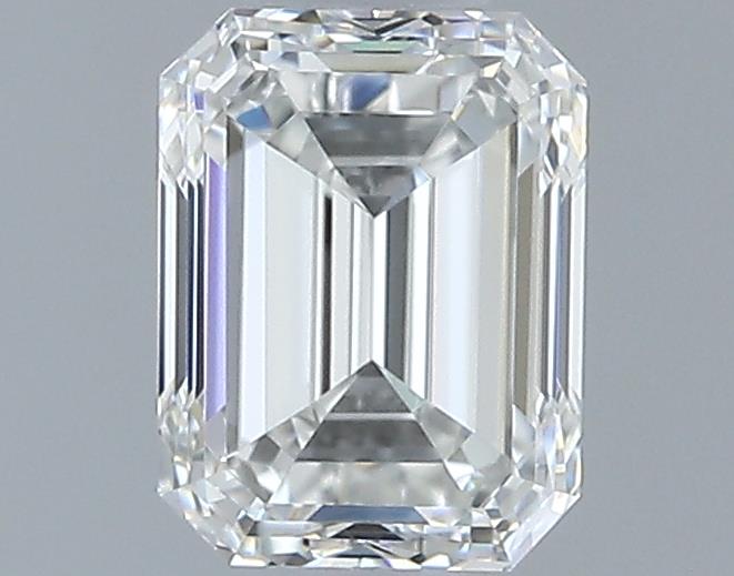 0.9ct Emerald H IF Natural Diamond