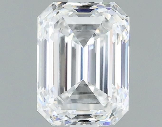1ct Emerald D VVS2 Natural Diamond