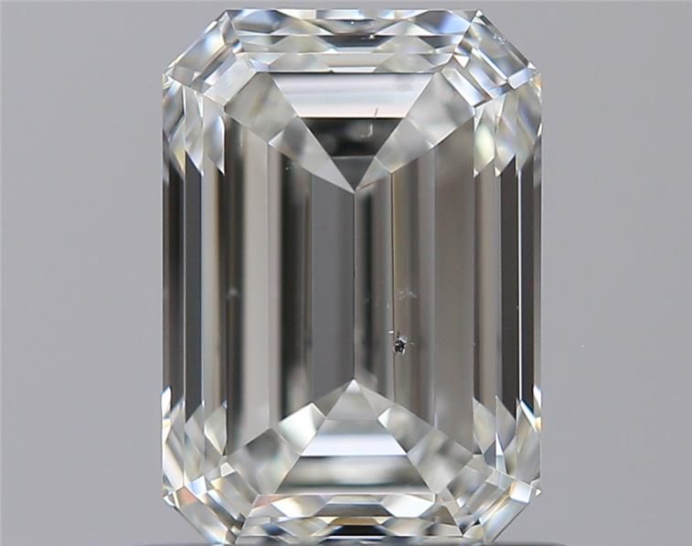 0.91ct Emerald I SI1 Natural Diamond