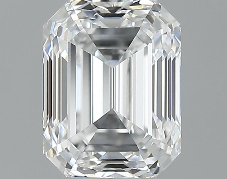1ct Emerald D VVS1 Natural Diamond