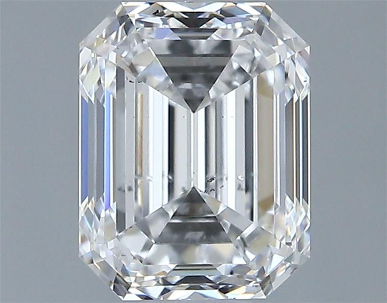 1.51ct Emerald D SI1 Natural Diamond