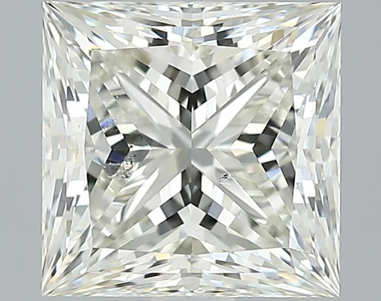 2.22ct Princess K SI2 Natural Diamond
