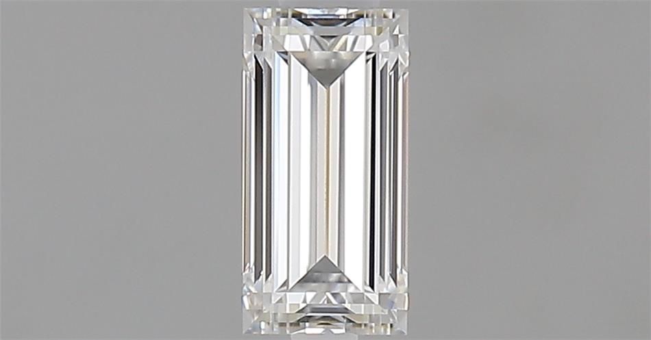 0.54ct Baguette D VVS2 Natural Diamond