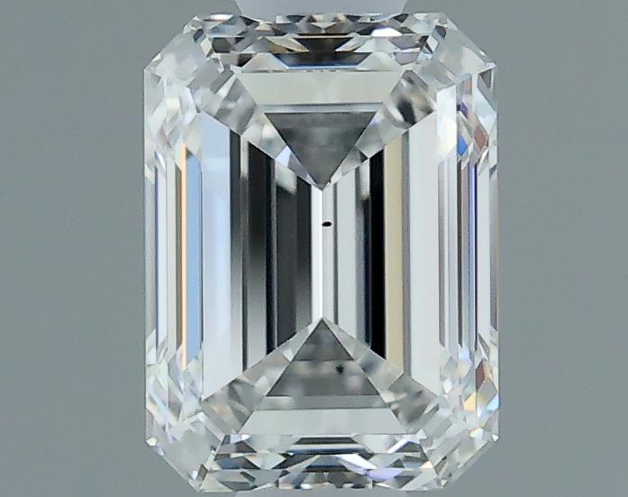 0.58ct Emerald F VS2 Natural Diamond