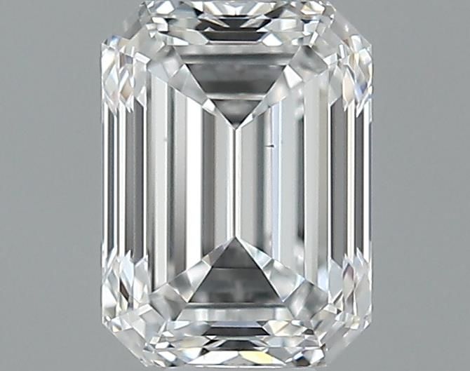 0.52ct Emerald D VS1 Natural Diamond