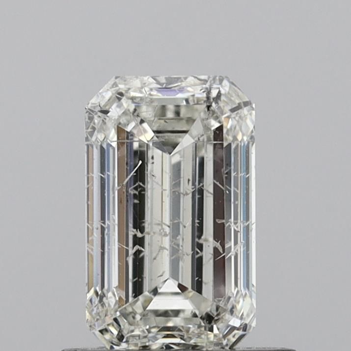 0.97ct Emerald H SI2 Natural Diamond